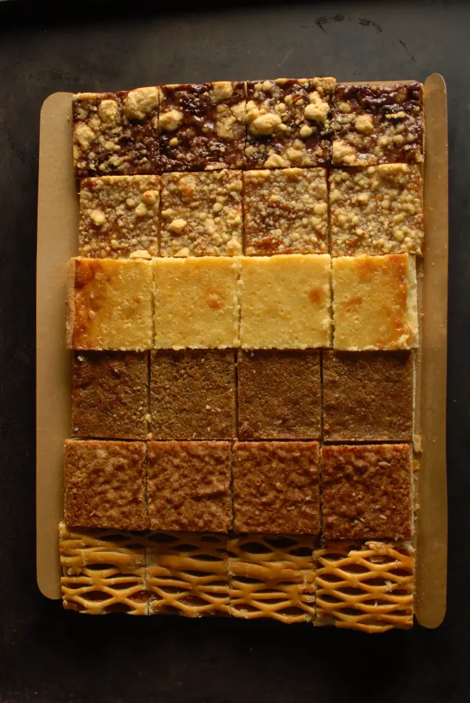 ASSORTIMENT DE 'CARRÉS' - TARTES VARIÉES- BIO - 1X24