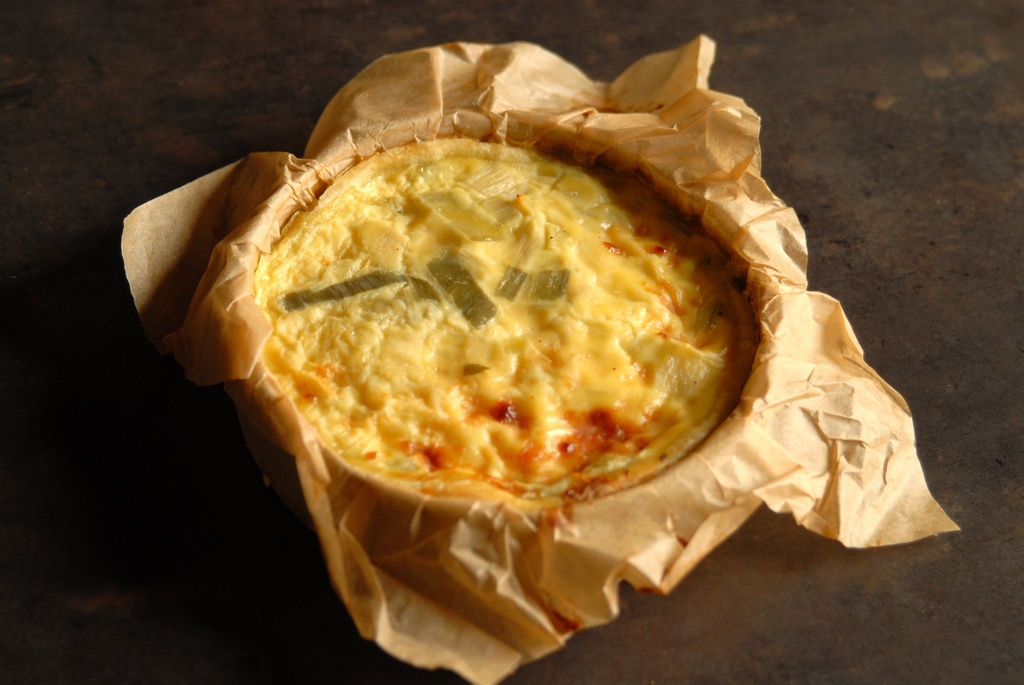 QUICHE POIREAU - SANS GLUTEN AJOUTÉ - BIO - X1