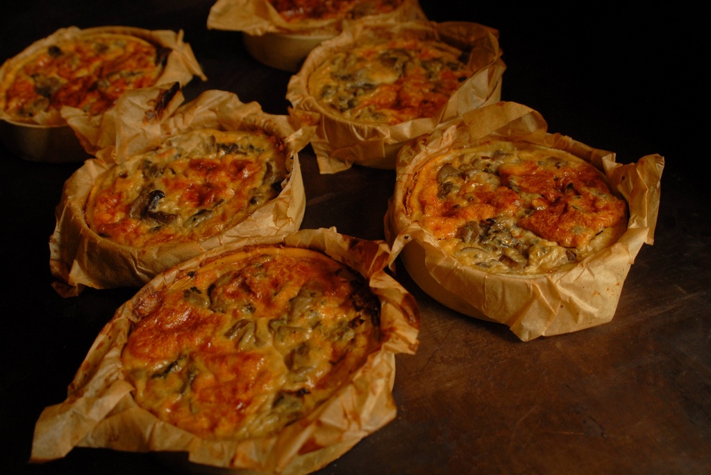 QUICHE CHAMPIGNONS - BIO - X1