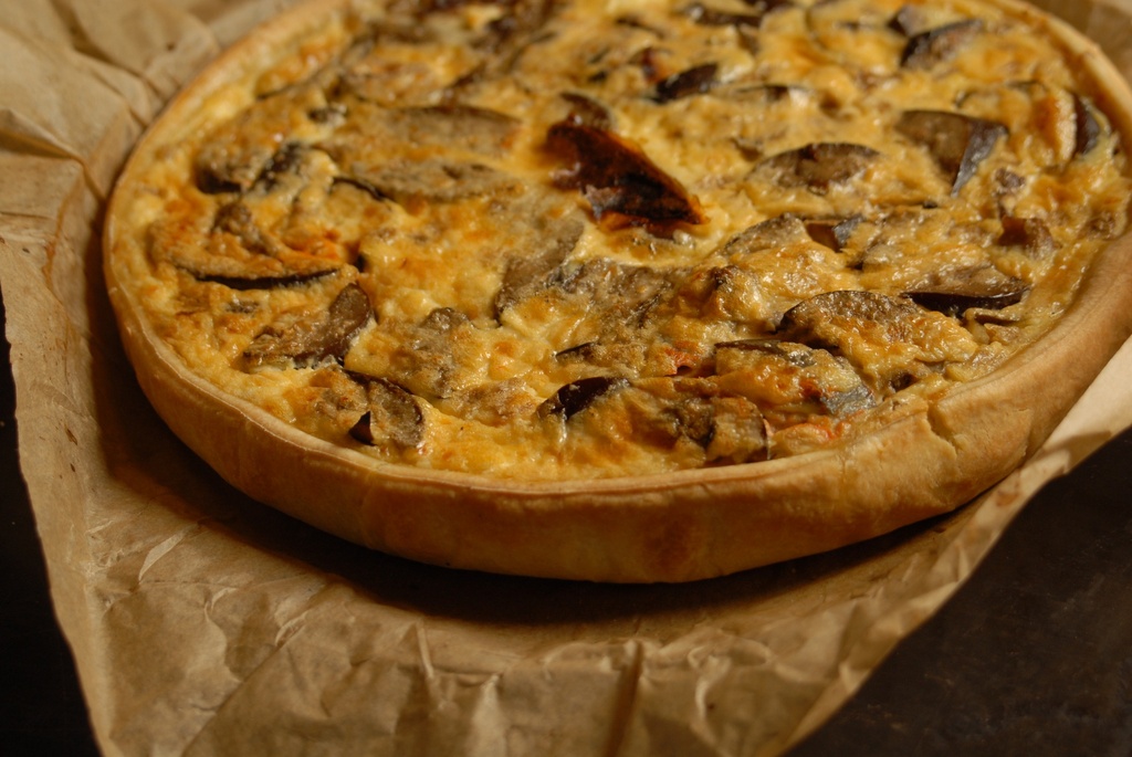 QUICHE AUBERGINE & FETA  - BIO - 28CM