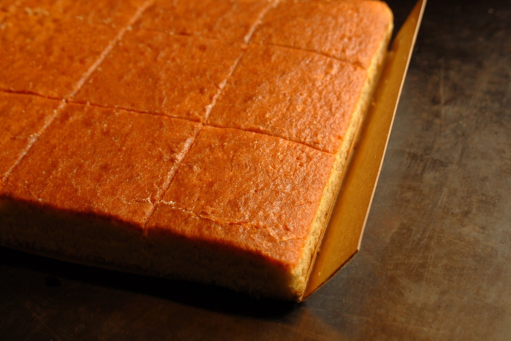 CAKE NATUUR - BIO - HALVE PLAAT 30x23cm - 12 porties