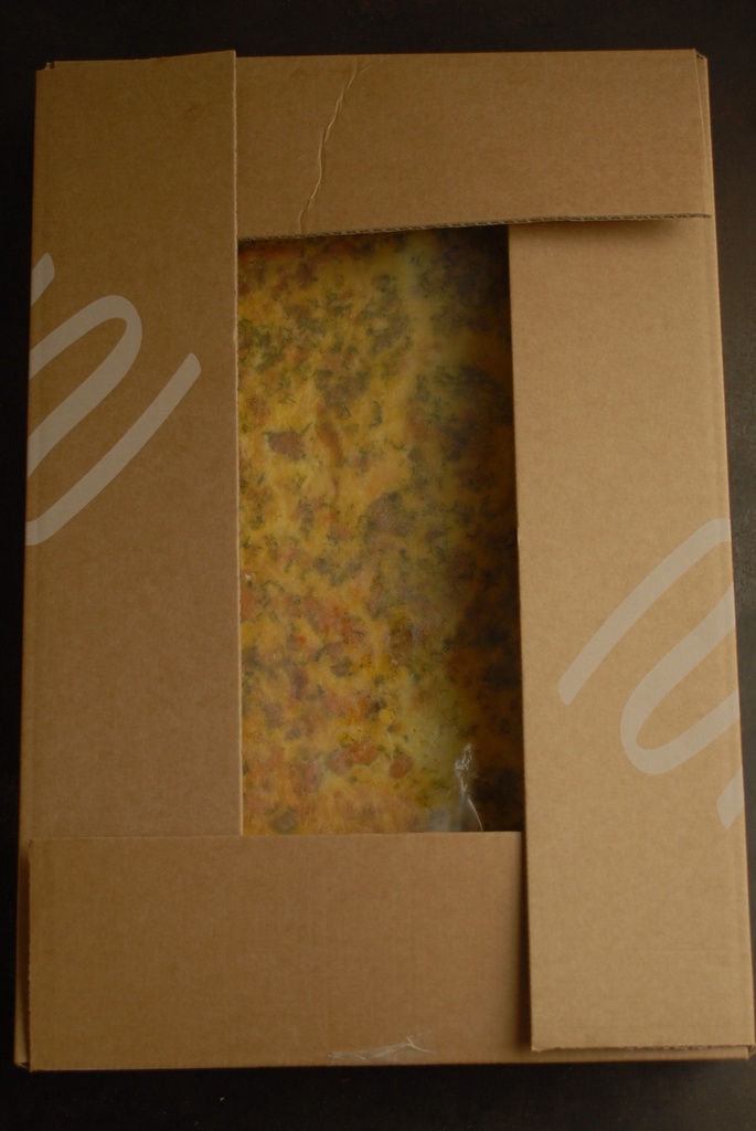 QUICHE SAUMON & FROMAGE FINES HERBES - BIO - PLAQUE 30x45cm - 15 parts
