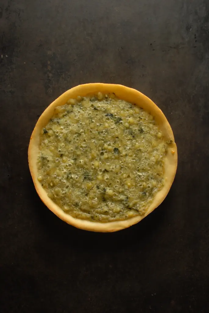 TARTE AL DJOTE VERTE