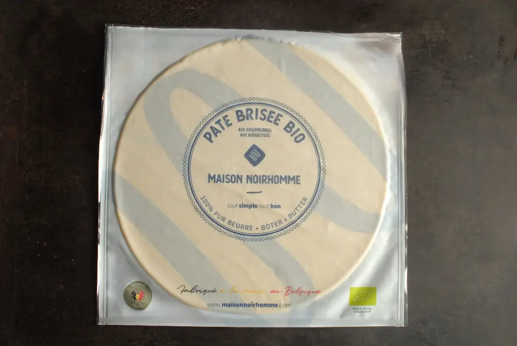 PATE BRISEE PUR BEURRE - BIO - 30cm