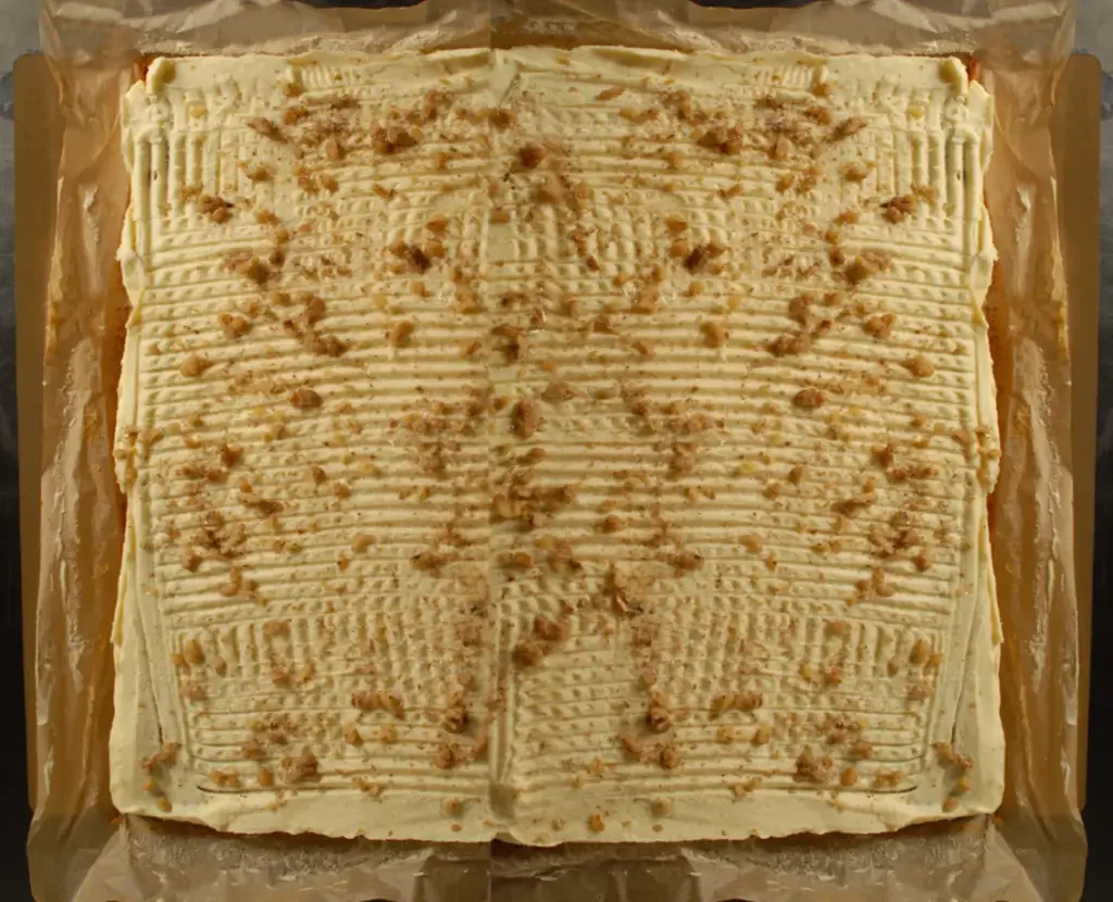 CAKE CAROTTE - BIO - DEMI  PLAQUE 30x23cm - niet voorgesneden