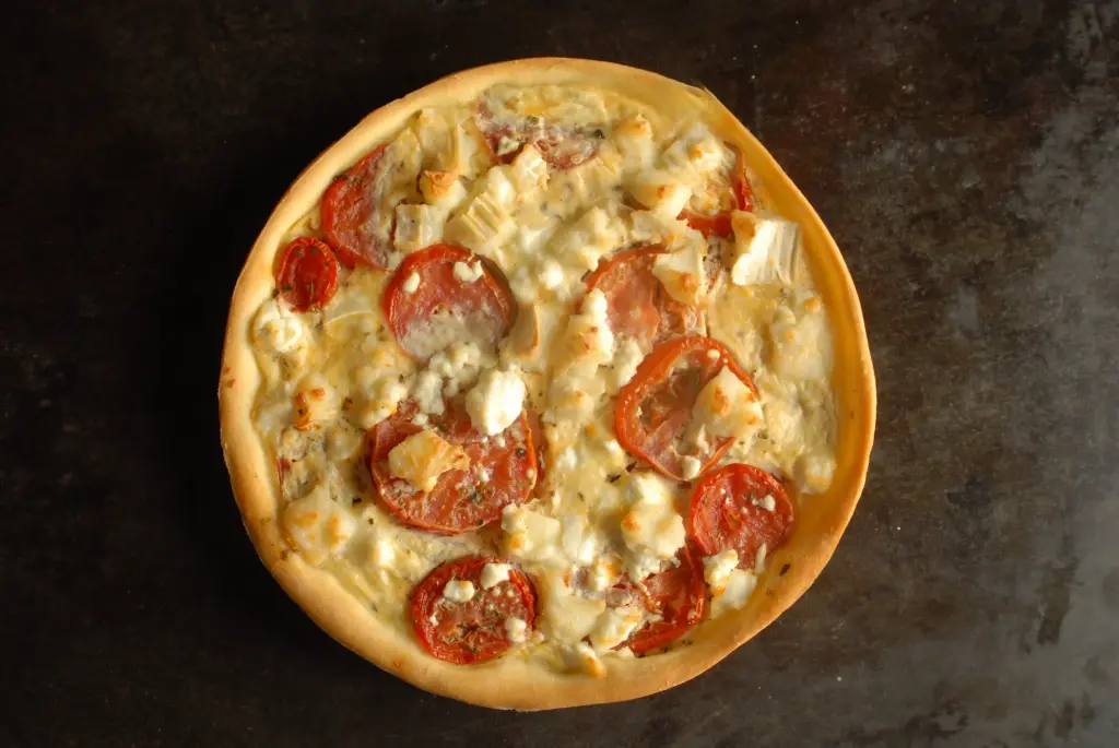 TARTE SALEE TOMATE & CHEVRE - BIO - 350G