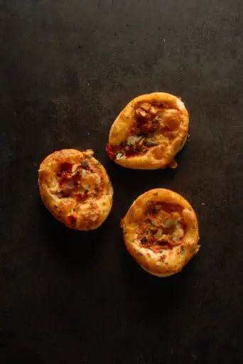 [1.2.2.3694 *] BOUCHÉES APÉRITIVES - MINI PIZZA - BIO - 1X12