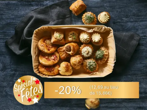 [1.3.2.0365 ] OVENHAPJES - KLEIN ASSORTIMENT 1X15 - diepvries