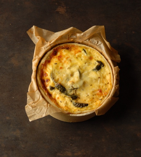 [3.2.1.3304 *] QUICHE MET COURGETTE - BIO - X1