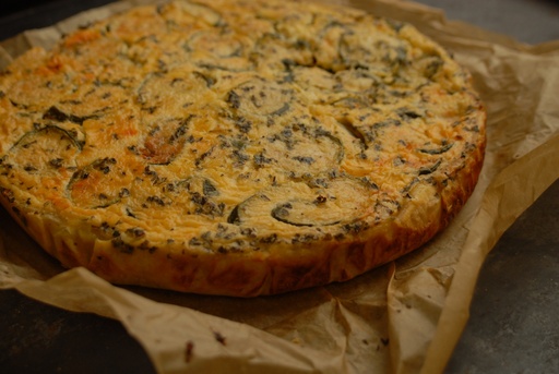 [3.2.1.3762 *] QUICHE COURGETTE - BIO - 28CM X1