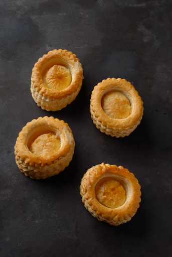 [5.1.2.1140 *] BOUCHEES A LA REINE - BIO - 8CM 1X4