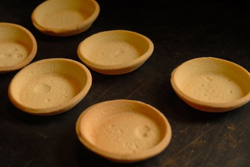 [5.1.2.0198 *] FONDS TARTELETTES SUCREES 8CM - BIO- 1X60