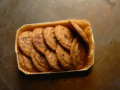 [2.2.2.1638 *] COOKIES CARAMEL/NOISETTES - BIO - 1X10