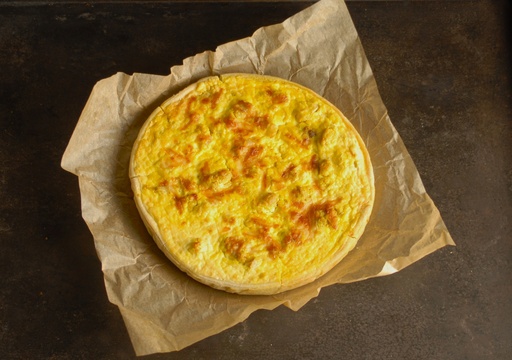 [3.2.1.5599 *] QUICHE CHOU-FLEUR/CURRY/PATATE DOUCE - BIO - 28CM