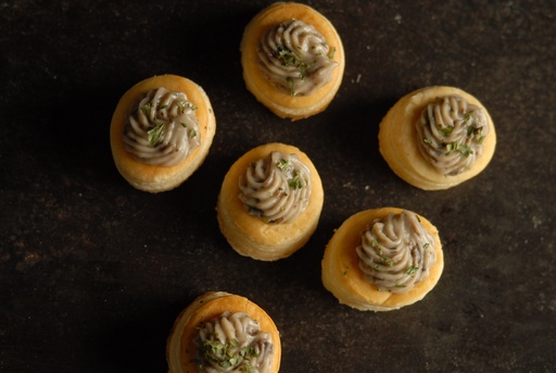 [1.3.2.5742] ZAKOUSKI MINI BOUCHEES CHAMPIGNONS 1X35 - Surgelé