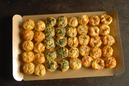 [1.2.2.6053 *] MINI QUICHES - BIO - 1X24 - frais