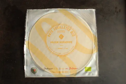 [6.2.4.6022 *] PATE FEUILLETEE PUR BEURRE - BIO - 30cm