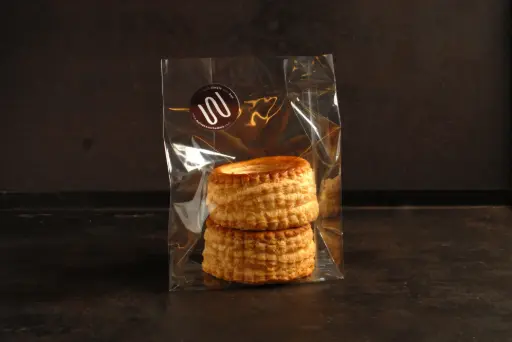 [5.1.2.6534] VIDEES - 'VOL AU VENT' MET ECHTE BOTER XL 10cm - 1X2